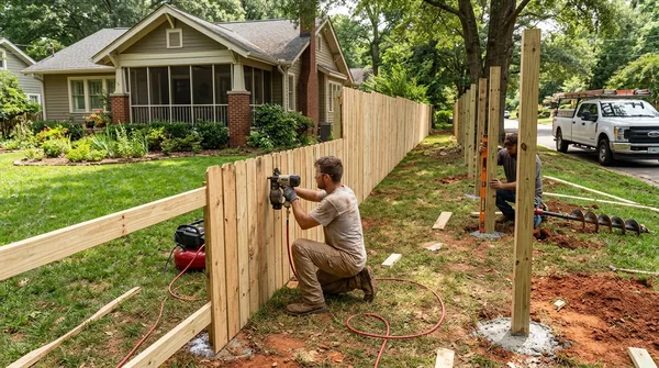 Team Durham Fence Company in Durham