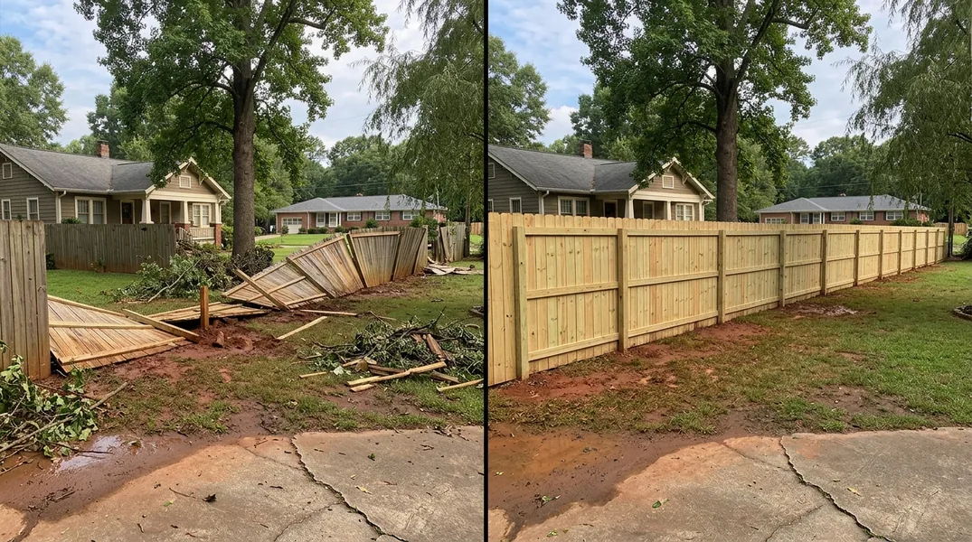 After the Storm: What Ice and Wind Do to Durham Fence Lines