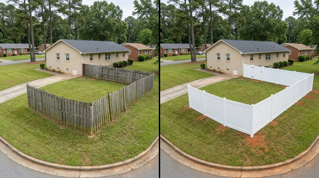 Wood vs. Vinyl vs. Aluminum: Which Fence Fits Durham Yards?